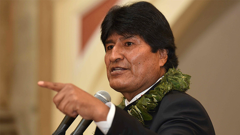 Der bolivianische Präsident Evo Morales
