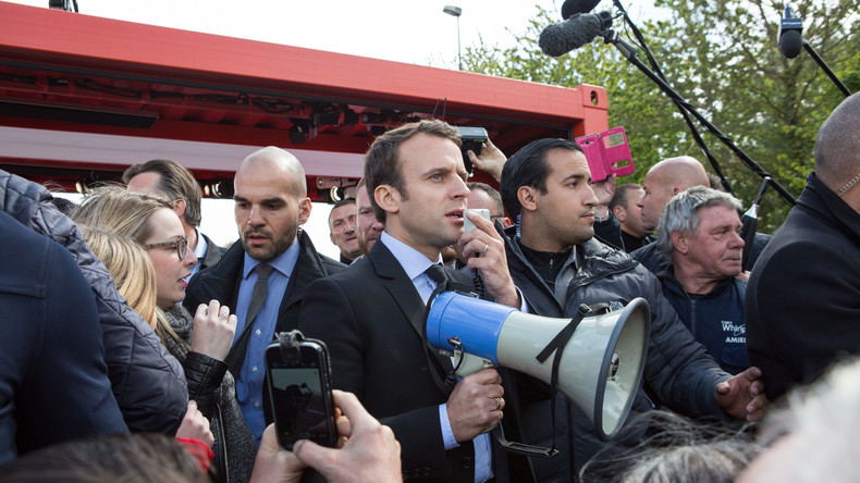 Macron in seinem Heimatort ausgebuht - Le Pen gefeiert