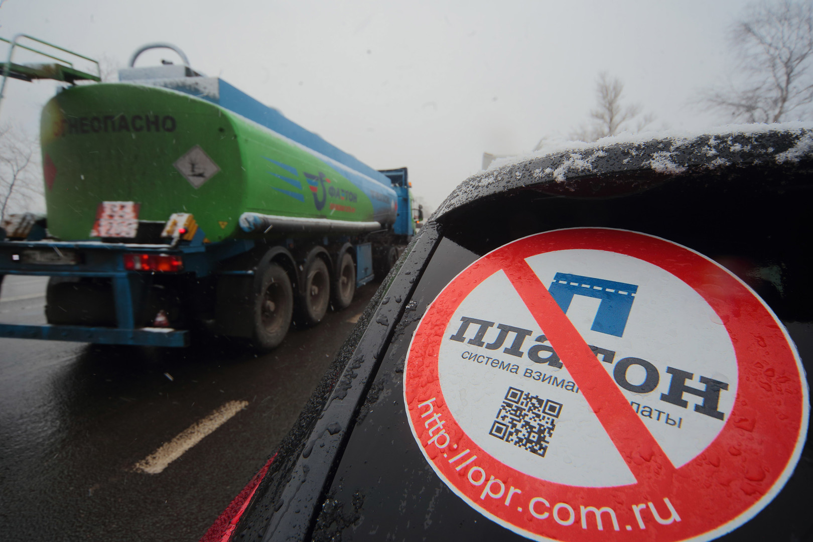 Russland: Neue Trucker-Proteste gegen Fernstraßen-Maut, Korruption und schlechte Arbeitsbedingungen