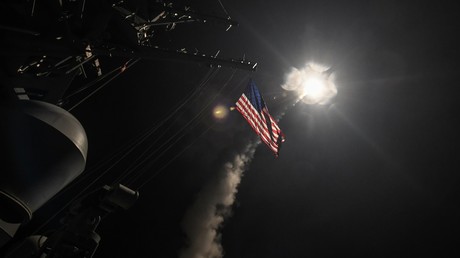 Syrische Luftwaffenbasis al-Schairat nach dem US-Angriff
