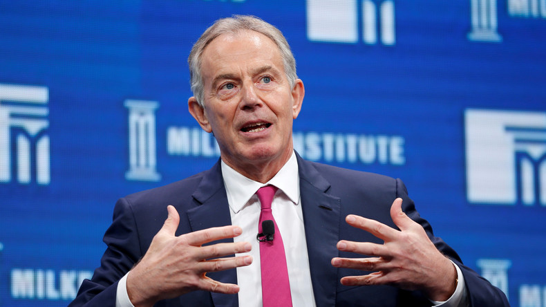 Politisches Comeback: Tony Blair will sich wieder die "Hände schmutzig machen"