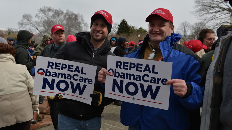 US-Repräsentantenhaus stimmt Obamacare-Aufhebung zu