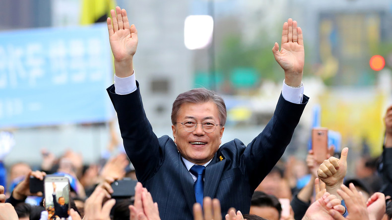 Südkorea: Erste Hochrechnungen der Präsidentschaftswahlen - Liberaler Kandidat Moon Jae-in führt