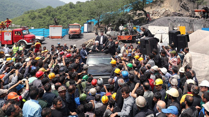 Vor den Wahlen im Iran: Grubenunglück wird zum Politikum