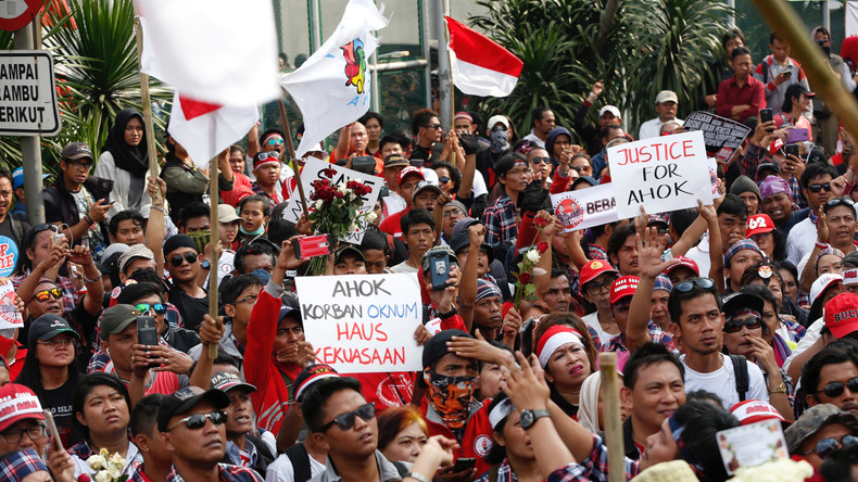 Indonesien: Proteste in Jakarta nach Haftstrafe für Ex-Gouverneur wegen Koran-Beleidigung