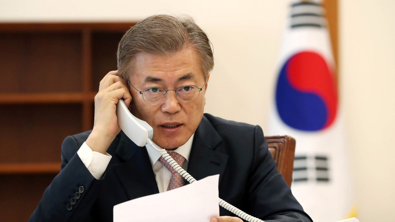 Korea-Krise: Präsident Moon Jae-in strebt Diplomatie durch Sport an