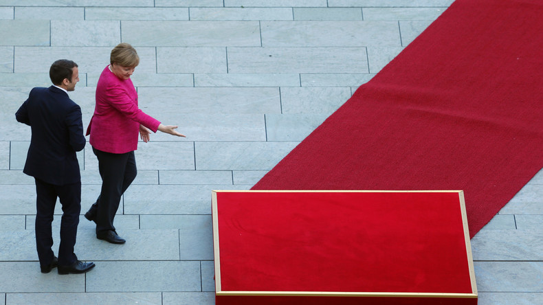 "Ein deutsch-französischer Fahrplan ohne Tabus" - Erstes Treffen zwischen Merkel und Macron