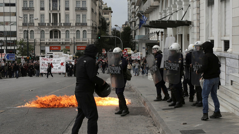 Landesweite Streiks in Griechenland gegen europäische Sparpolitik
