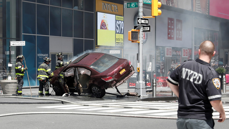 Video der Festnahme des Fahrers auf dem Time Square