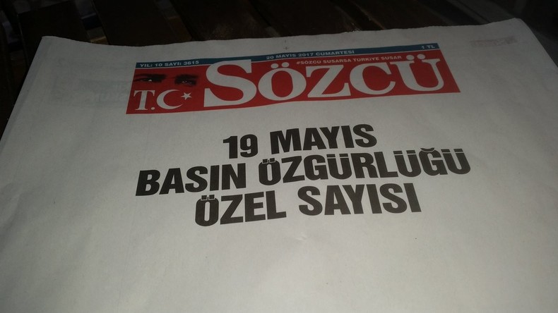 Türkei: Zeitung erscheint nach Festnahmen mit leeren Seiten