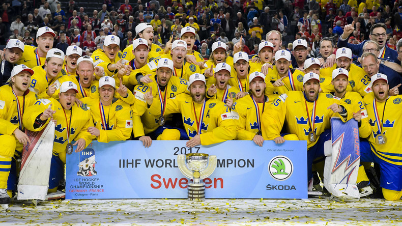 Schweden entthront Kanada und wird zum zehnten Mal Eishockey-Weltmeister