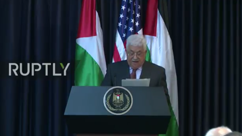 Live: Donald Trump trifft Palästinenserpräsident Mahmud Abbas in Bethlehem