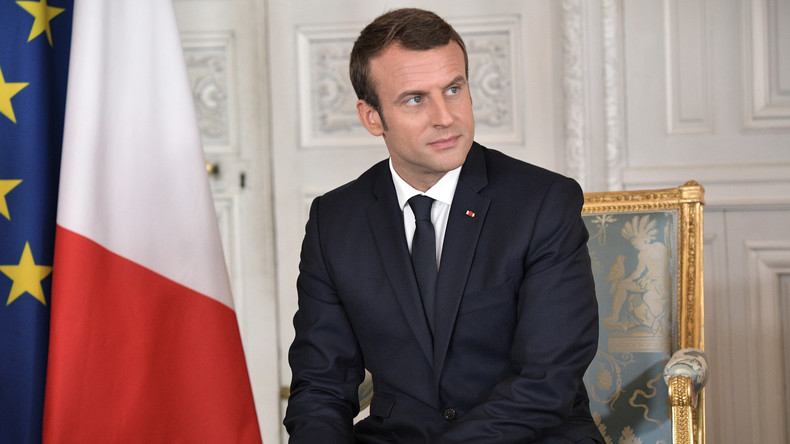 Französischer Präsident Macron: RT und Sputnik waren während des Wahlkampfs Propagandaorgane
