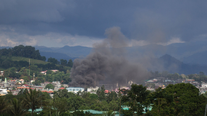 Erneut Luftangriffe und Kämpfe gegen Terroristen in südphilippinischer Stadt Marawi