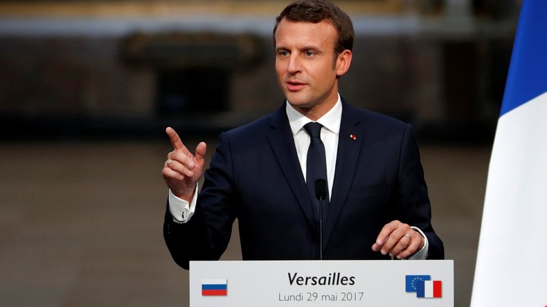 Macron: Erneut einseitige Anschuldigungen gegen RT ohne Beweise