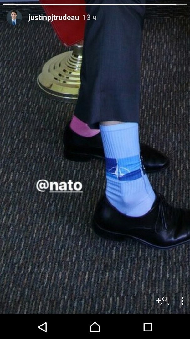 „Fashion-Guru“ Angela Merkel: „Flotte Socken, Justin Trudeau!“