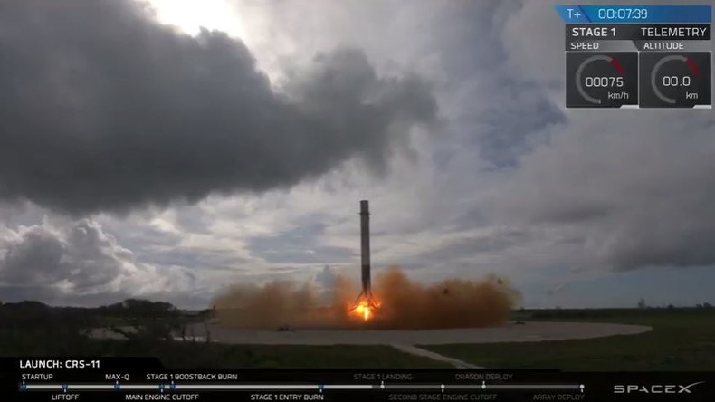 SpaceX schickt erstmals bereits benutzte Dragon-Kapsel zur ISS