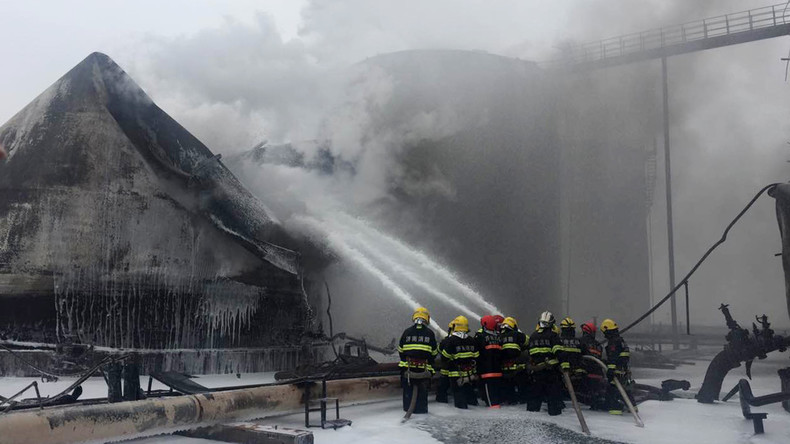Acht Tote durch Explosionen in Chemiewerk in China