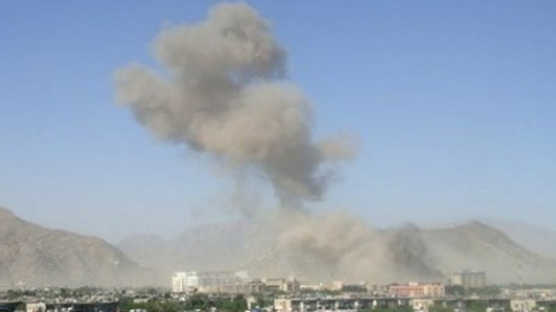 Raketeneinschlag in Kabul während Friedenskonferenz
