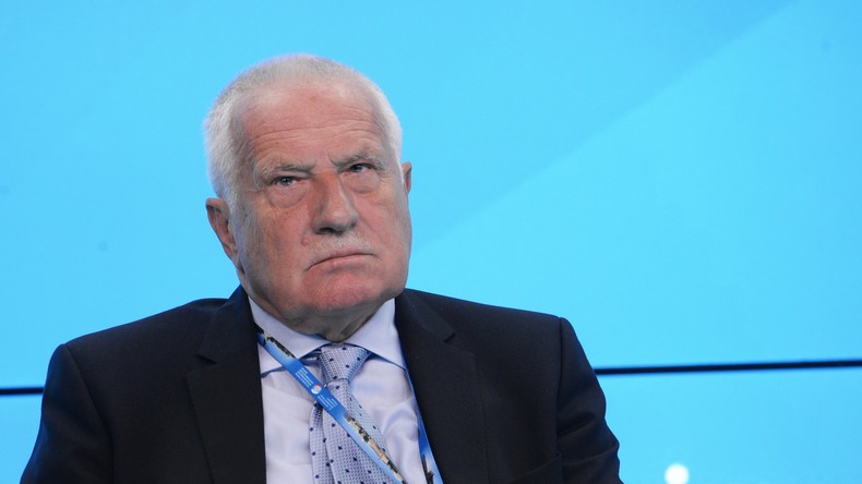 Tschechiens Ex-Präsident Vaclav Klaus fordert EU-Austritt