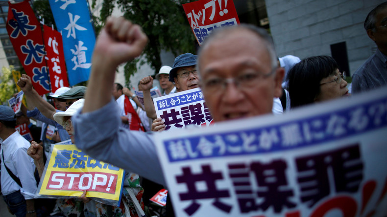 Japan verabschiedet trotz Protesten umstrittenes Anti-Terror-Gesetz