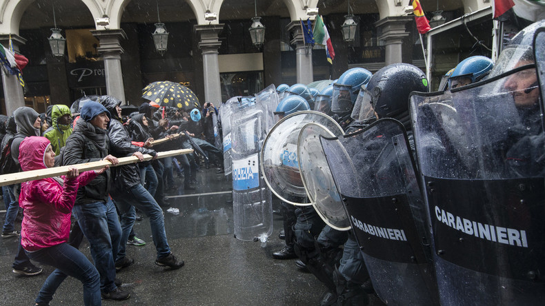 Gericht verurteilt Italien wegen Polizeigewalt bei Anti-G8-Demo