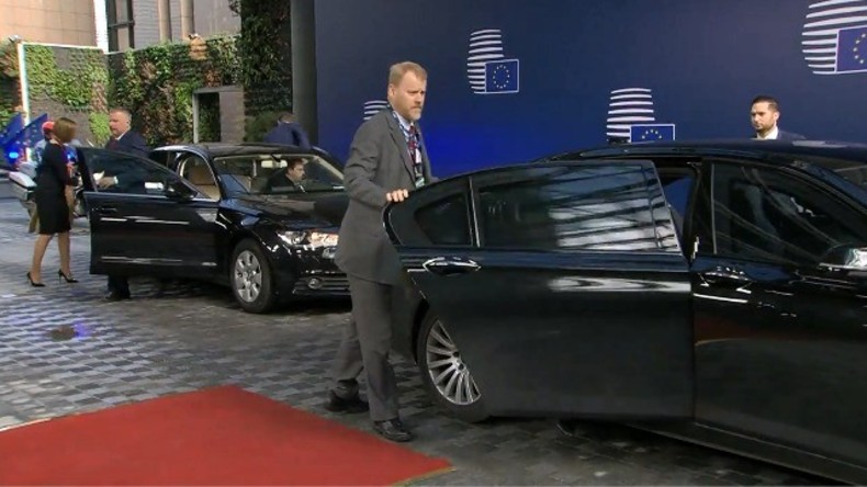 Live: Ankunft des EU-Rats in Brüssel: Themenschwerpunkte sind Migration, Sicherheit und Wirtschaft