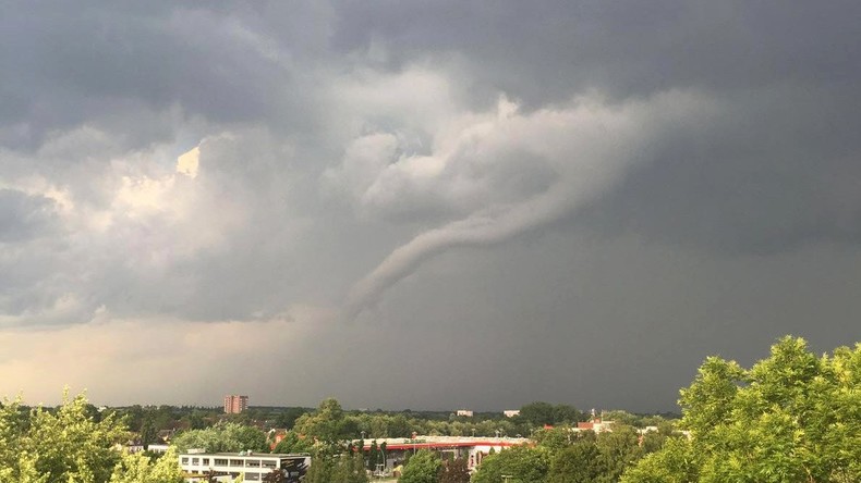 Wetterdienst: Tornado in Hamburg - Gefahr für Nordosten