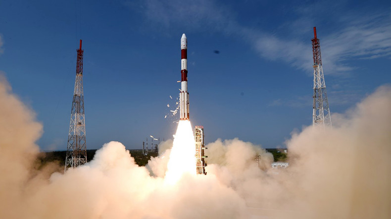 Indische Rakete bringt 31 Satelliten in Umlaufbahn