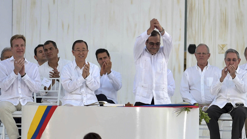 Kolumbien feiert offizielle Entwaffnung der Farc-Guerillas