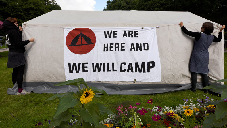Erfolg mit Beigeschmack: Karlsruhe kippt Camp-Verbot für G20-Gegner - teilweise