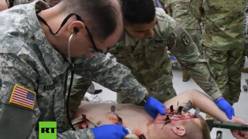 Bayern: Deutsches Krankenhaus trainiert mit US-Armee die Versorgung von schwer verletzten Soldaten