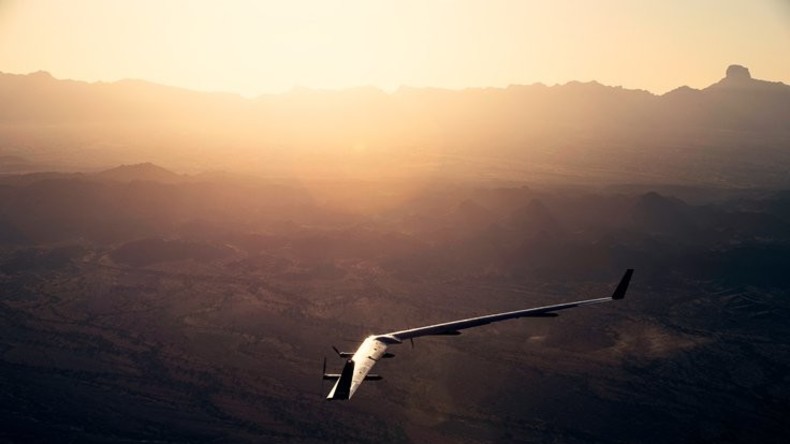 Facebooks Internet-Drohne beim zweiten Flug sicher gelandet
