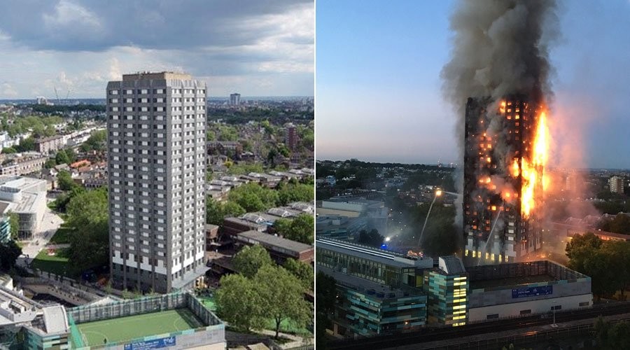 Großbrand in Londoner Hochhaus - 50 Verletzte und Todesopfer