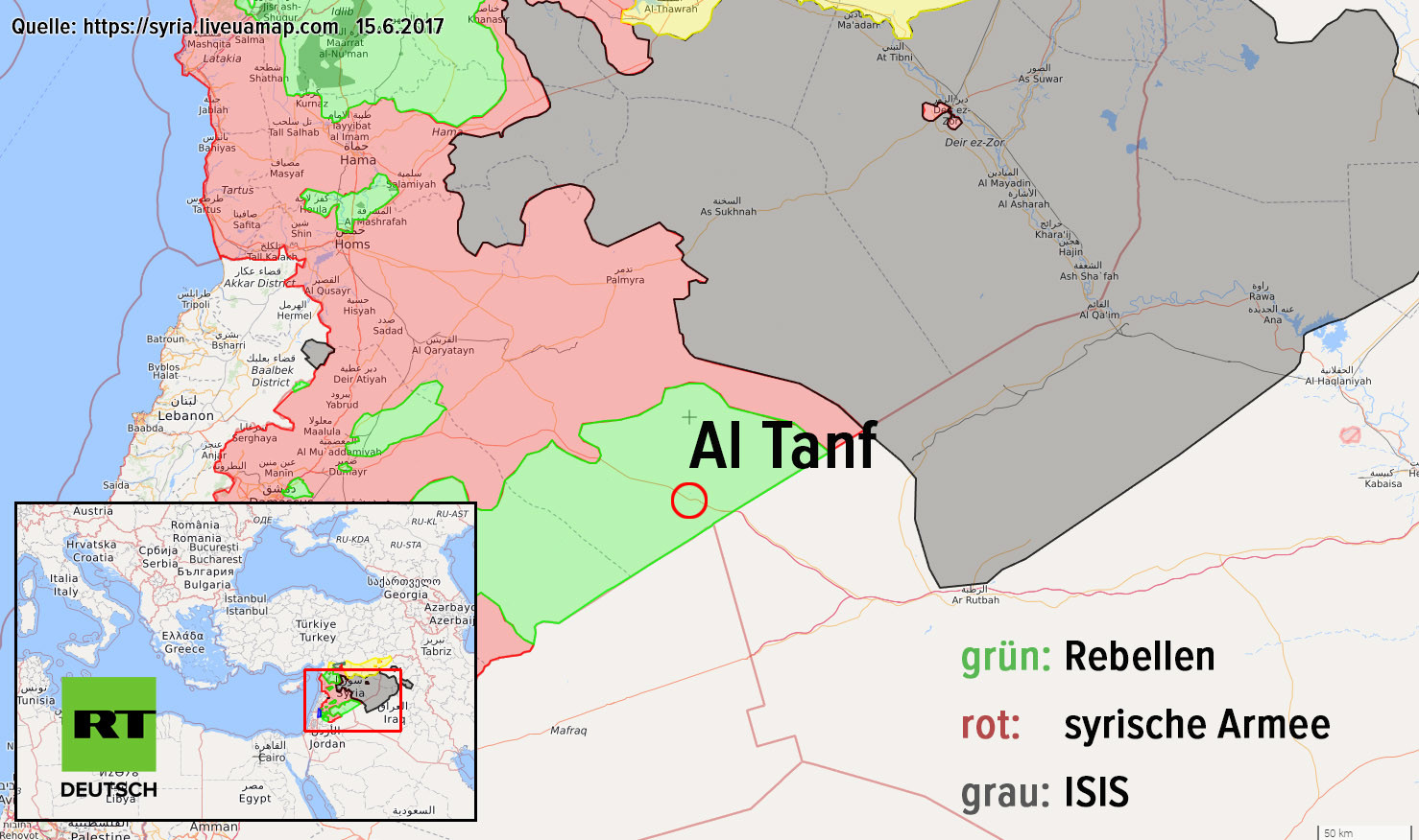 US-Raketenwerfer gehen nach Süd-Syrien - Krieg gegen Regierungstruppen und Schiiten-Milizen?