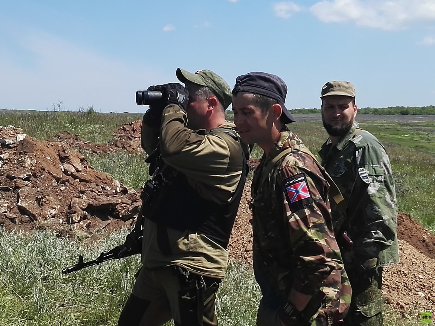 Krieg in der Ukraine: 24 Stunden an der Donbass Front
