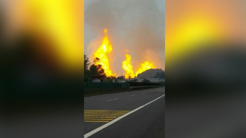 Gas-Pipeline-Explosion in China - 8 Tote, 35 Verletzte