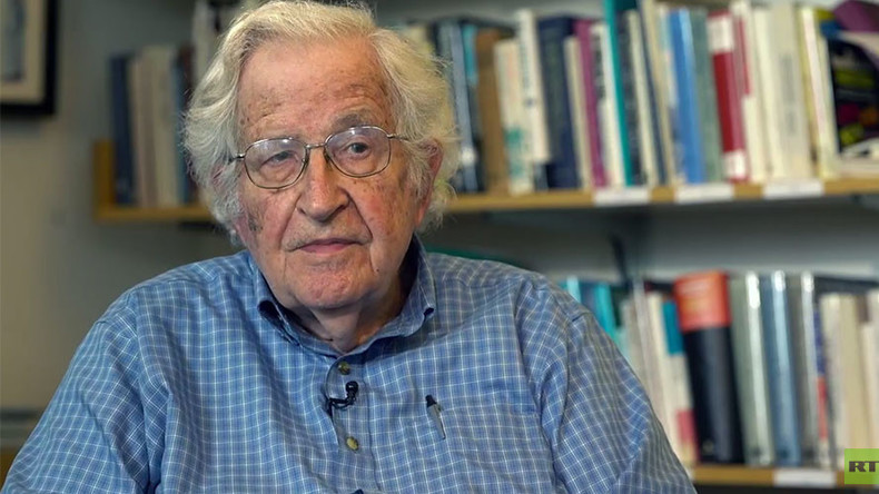 Chomsky im RT-Gespräch: Kritik an Politik ist anti-amerikanisch - so was passiert nur in Diktaturen