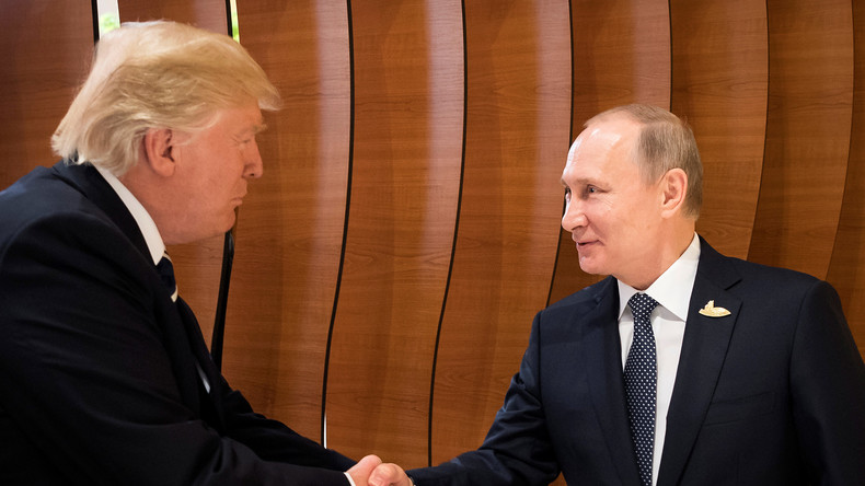 Putin und Trump schütteln Hände vor erstem Meeting im Rahmen des G20-Gipfels