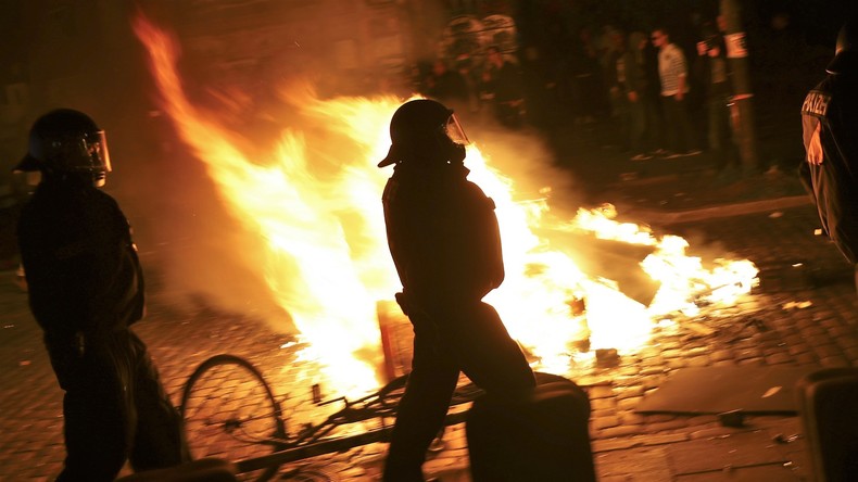 Letzte Brände in Hamburg - Ende der Ausschreitungen