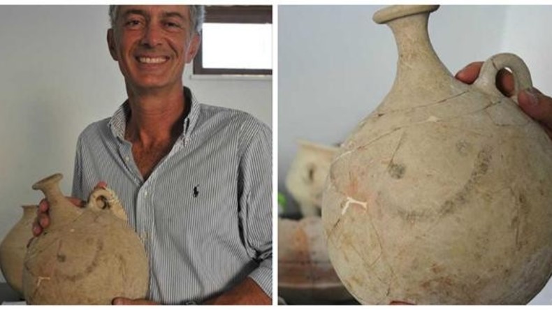 Archäologen graben ältesten Smiley in der Türkei aus