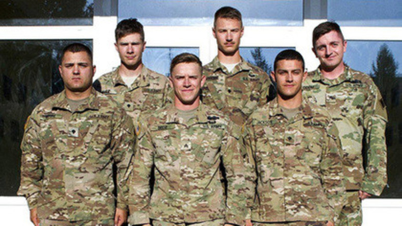 US-Soldaten retten Menschen aus brennendem Haus während Exkursion in Lwiw