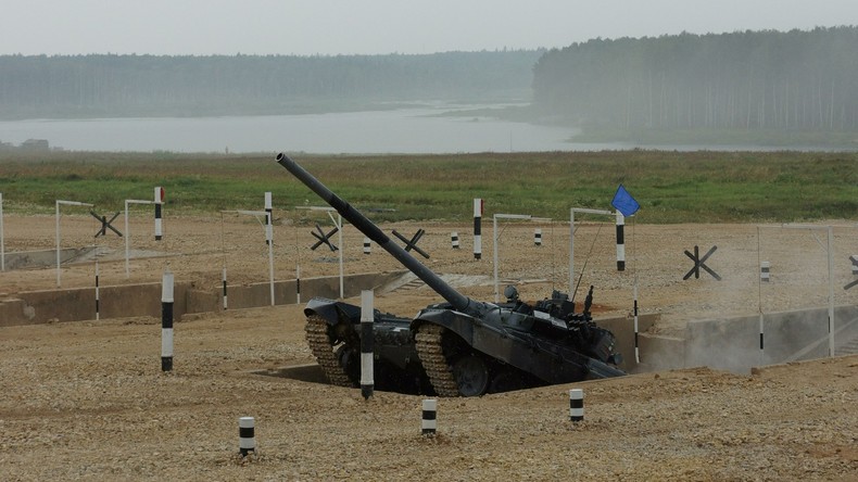 Internationale Militärische Spiele starten auf Übungsplatz Alabino bei Moskau