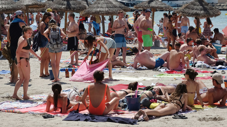 Mallorca: Einheimische "schließen" aus Protest gegen Massentourismus Ministerium