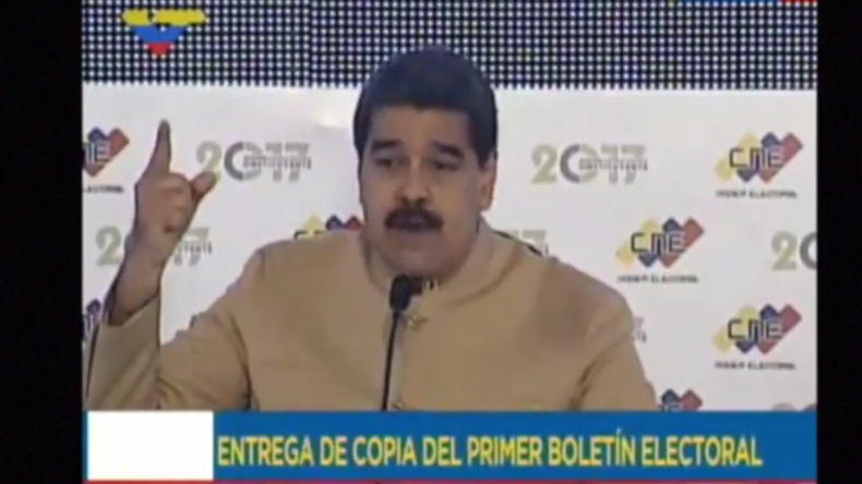 Maduro: "Ich gehorche keinen imperialen Befehlen" – Venezolanischer Präsident zu US-Sanktionen