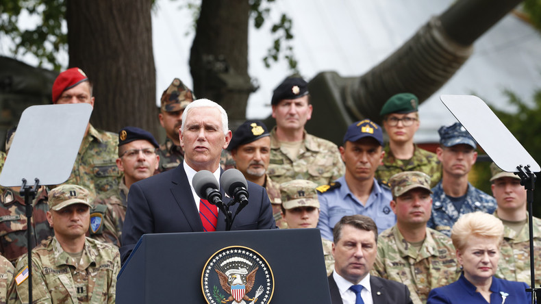 US-Vizepräsident in Estland: "USA werden Baltikum gegen russischen Angriff verteidigen"