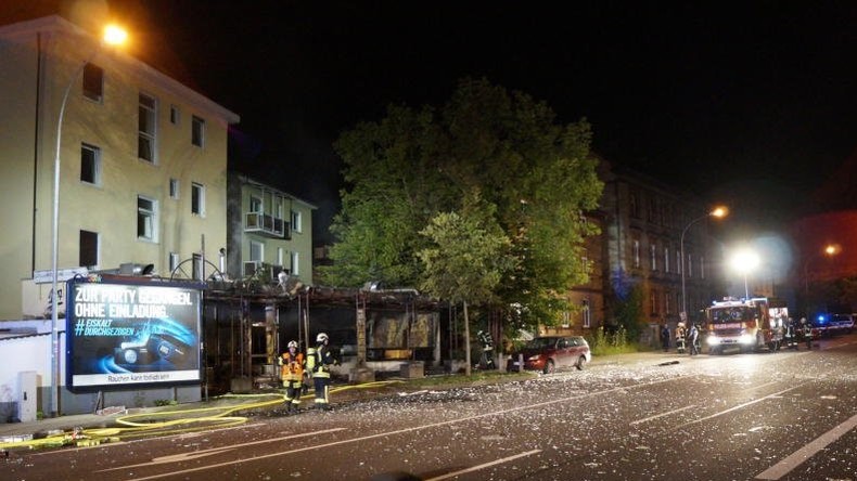 Sechs Verletzte bei Brand in Shisha-Bar in Gießen