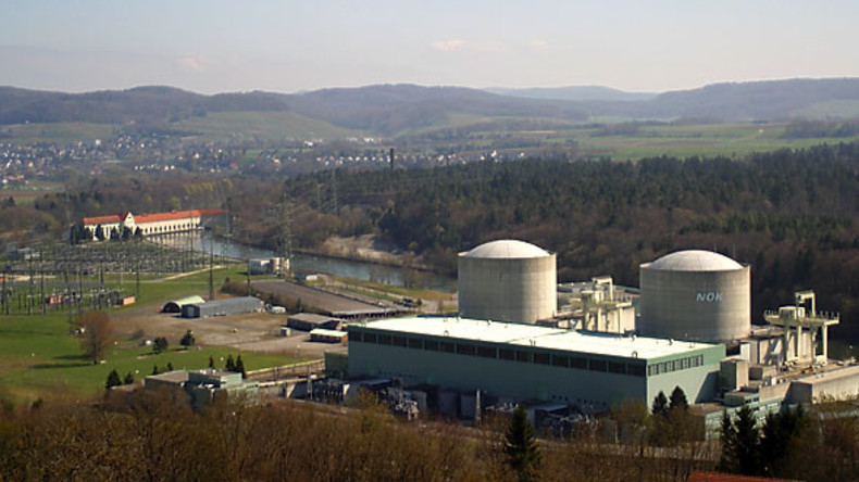 Schweizer Atomkraftwerk wird wegen Ölleck zum Teil abgeschaltet