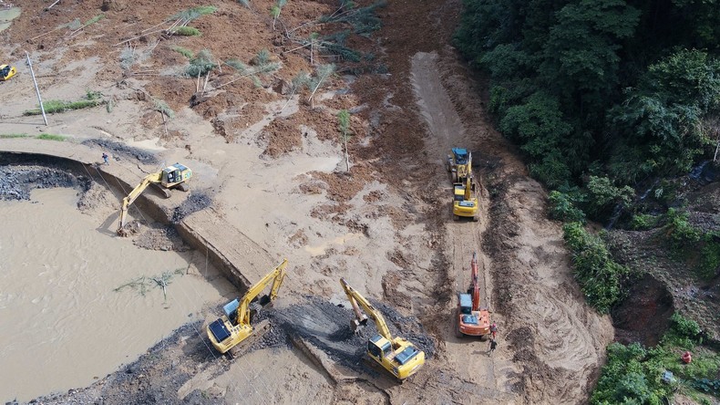 Sechs Tote und 20 Vermisste nach Erdrutsch in China