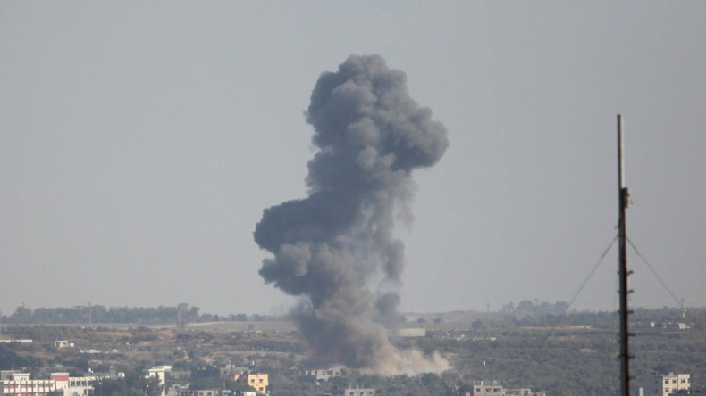 Israel beschießt Hamas-Objekte als Antwort auf Raketenangriff